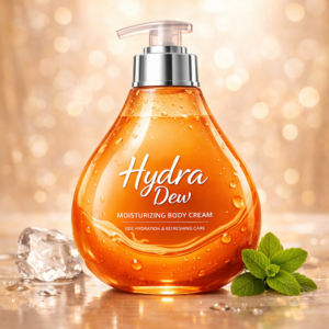 crème corps hydratante orange